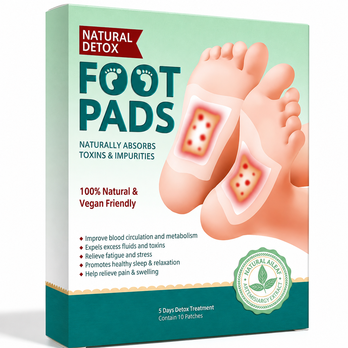 Natural Detox Slimming Foot Pads(Limited time discount đ„ last day)