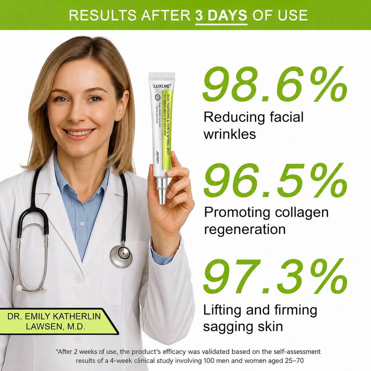 Luxlne® Skin Tightening & Vita-A Retinol Retinol shot Anti-Wrinkle Firming Tightening cream