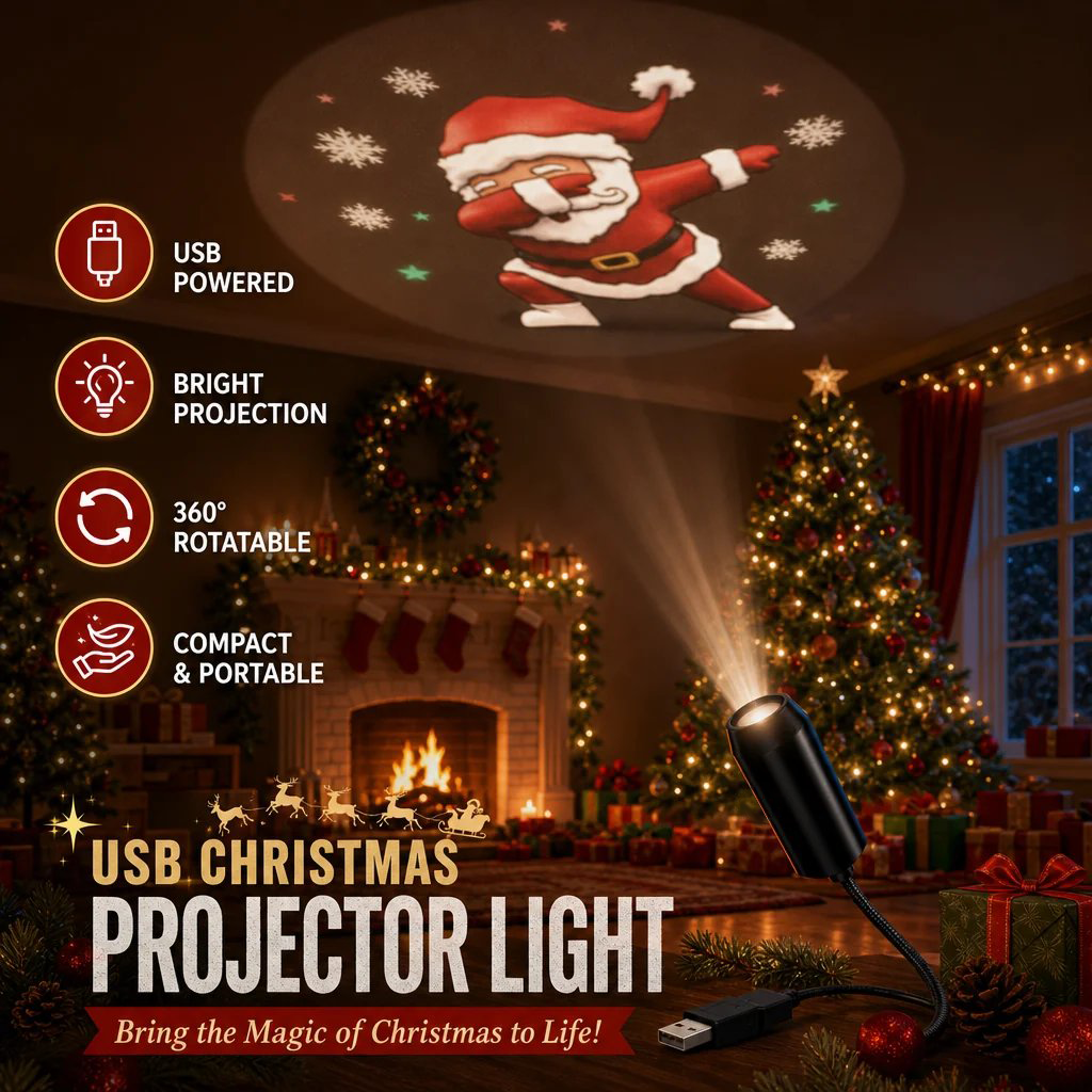 ✨Christmas Magic Projector – Turn Any Room Into a Festive Wonderland