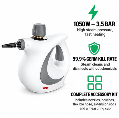 High-Pressure Electric Steam Cleaner | Multi-Purpose & Chemical-Free