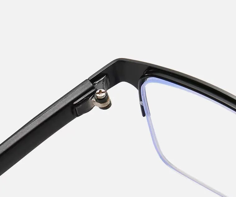 MEN'S BUSINESS HALF-RIM MULTIFOCAL GLASSES