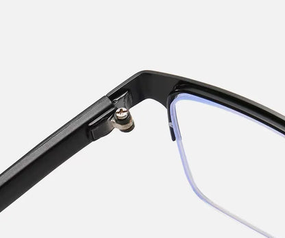 MEN'S BUSINESS HALF-RIM MULTIFOCAL GLASSES