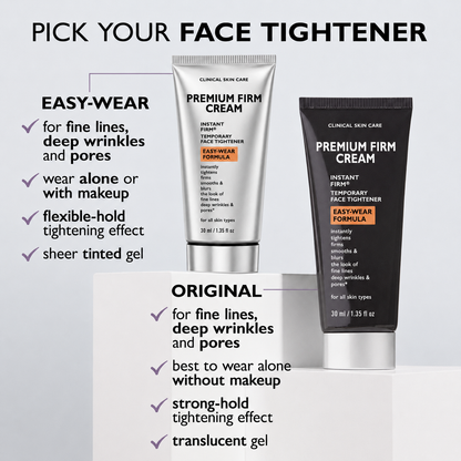 Instant Firming Temporary Face Tightener Easy-Wear Formula