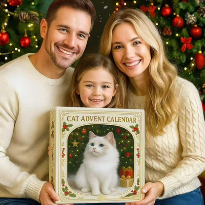 2026 Cat Advent Calendar – 24 Collectible Christmas Cat Figurines