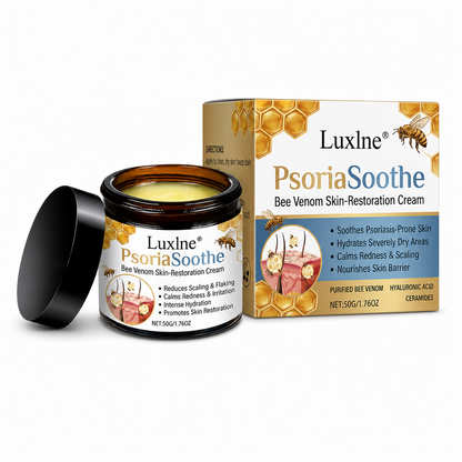 Luxlne® PsoriaSoothe Bee Venom Skin-Restoration Cream