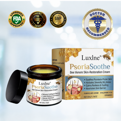 Luxlne® PsoriaSoothe Bee Venom Skin-Restoration Cream