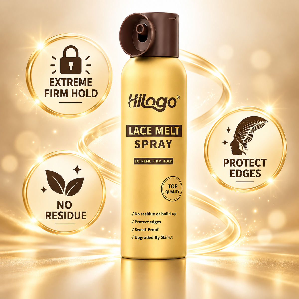 Hilogo Lace Wig Glue Aerosol Spray
