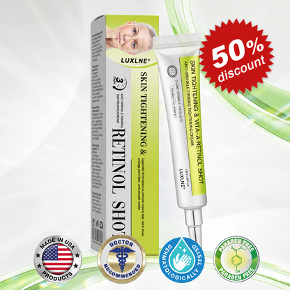 Luxlne® Skin Tightening & Vita-A Retinol Retinol shot Anti-Wrinkle Firming Tightening cream