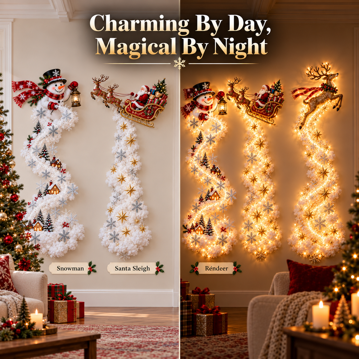 ✨ Christmas Magic Wall Lamp - Presenting a touch of Christmas magic right at your wall ✨