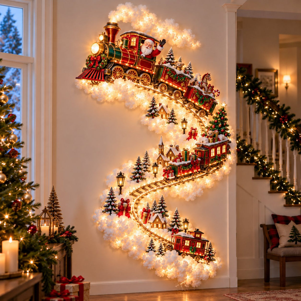 ✨ Christmas Magic Wall Lamp - Presenting a touch of Christmas magic right at your wall ✨