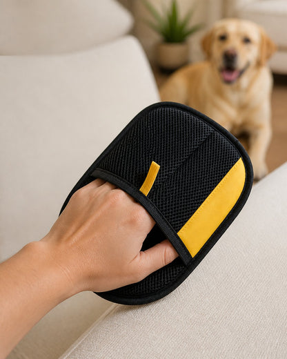 Reusable Electrostatic Pet Hair Removal Glove for Dogs & Cats
