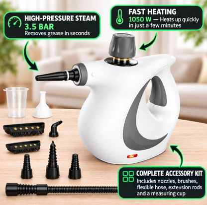 High-Pressure Electric Steam Cleaner | Multi-Purpose & Chemical-Free