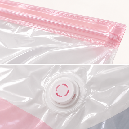 No-Pump Vacuum Storage Bags – Space-Saving Compression Bags